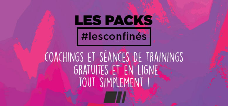 Programme #lesconfinés : Des séances de sport gratuites à la maison !