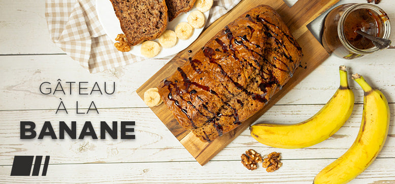 Recette : Gâteau à la banane healthy