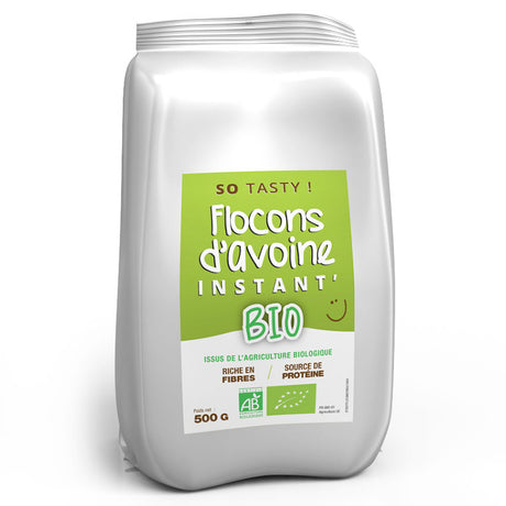 Flocons Avoine Instant BIO en Poudre SOTASTY - FitnessBoutique