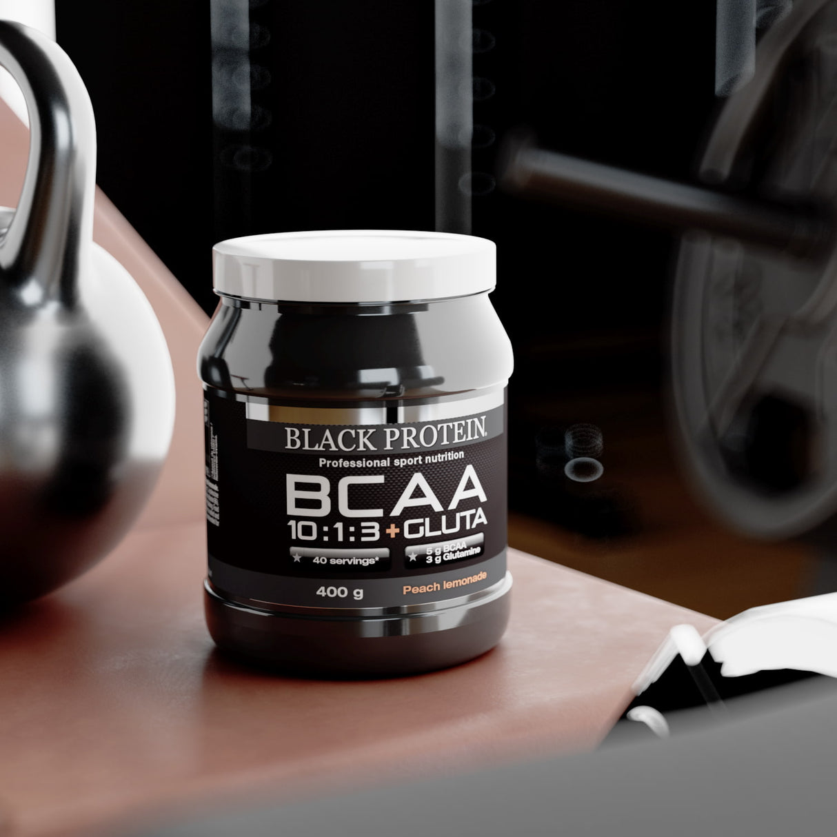 BCAA 10:1:3 Vegan + Gluta BLACK-PROTEIN - FitnessBoutique