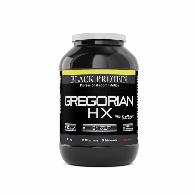 Gregorian Hx / Gainer BLACK-PROTEIN - FitnessBoutique