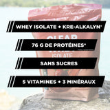 Clear whey isolate