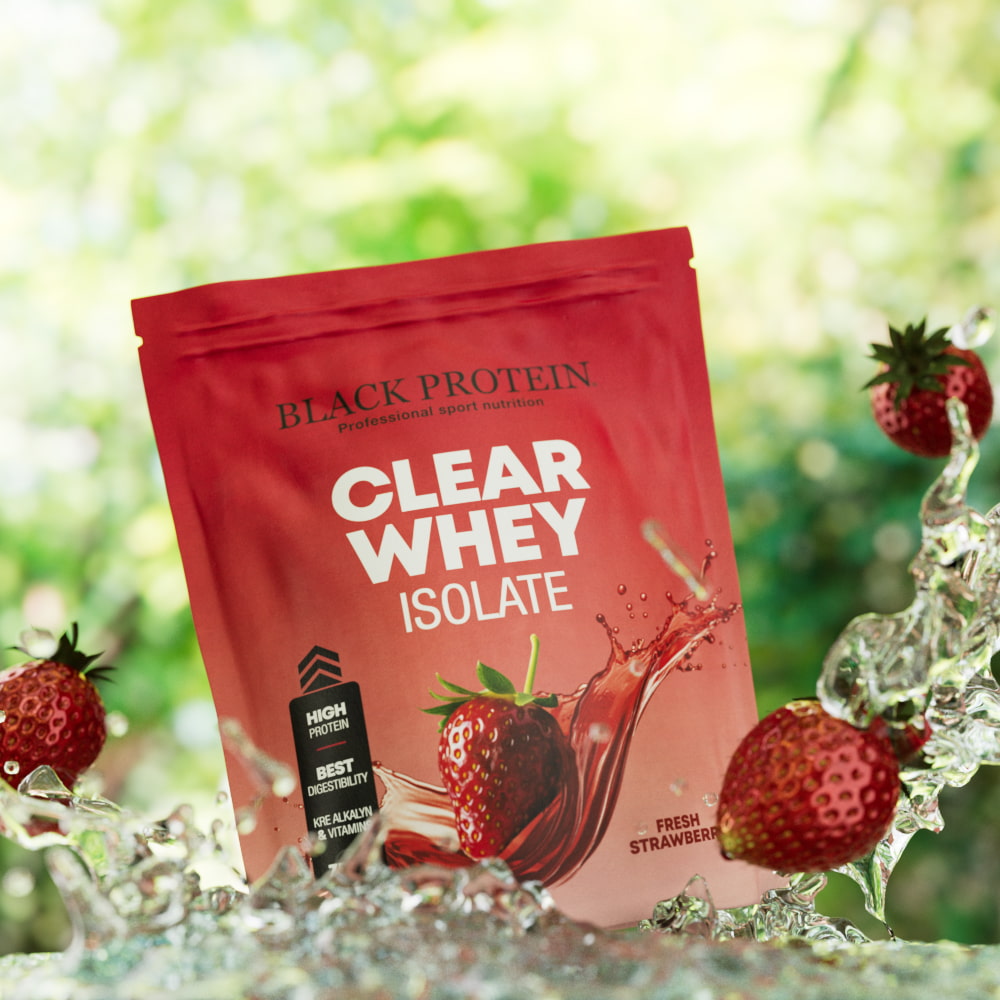 Clear whey isolate