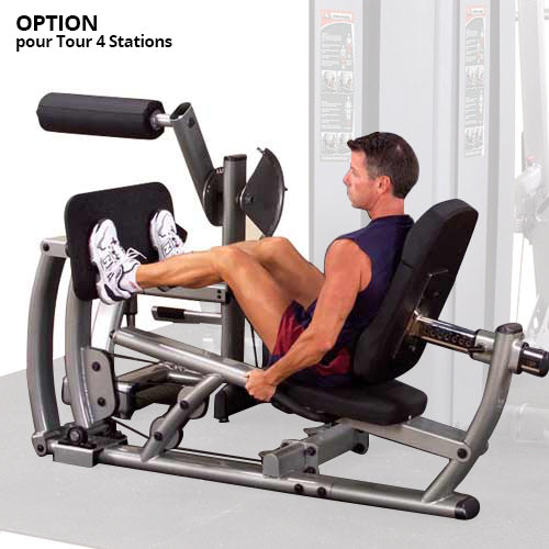 Option Double Poste Presse à Cuisse et Mollets BODYSOLID PRO DUAL - FitnessBoutique