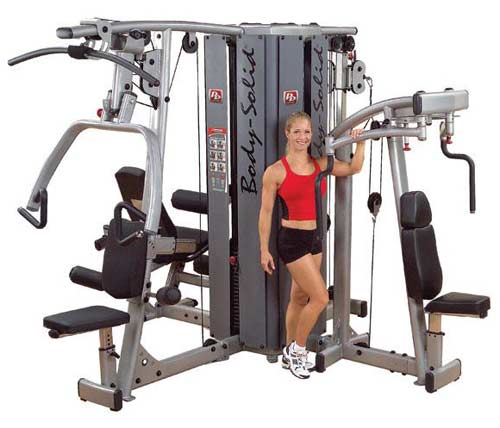 Tour pour 4 Stations (non incluses) BODYSOLID PRO DUAL - FitnessBoutique