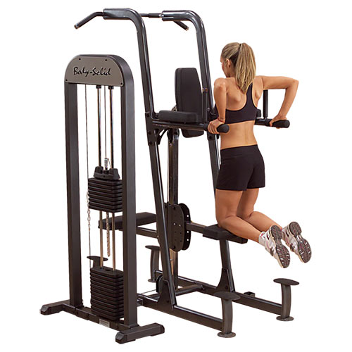 Chin-Dip Machine Assisté BODYSOLID - FitnessBoutique