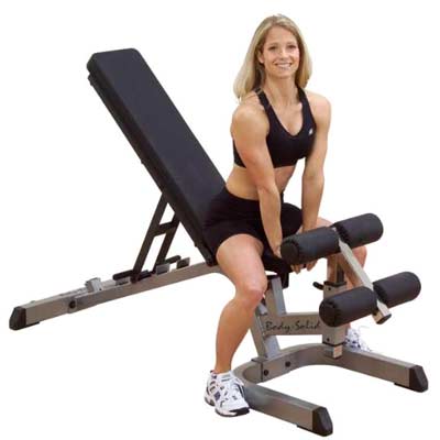 Banc incliné/décliné BODYSOLID - FitnessBoutique