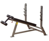 Banc developpé décliné olympique BODYSOLID CLUB LINE - FitnessBoutique