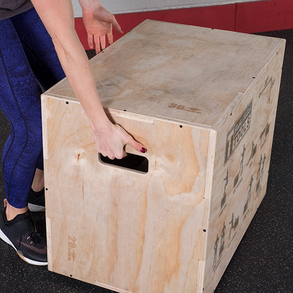 Plyo Box Bois BODYSOLID - FitnessBoutique