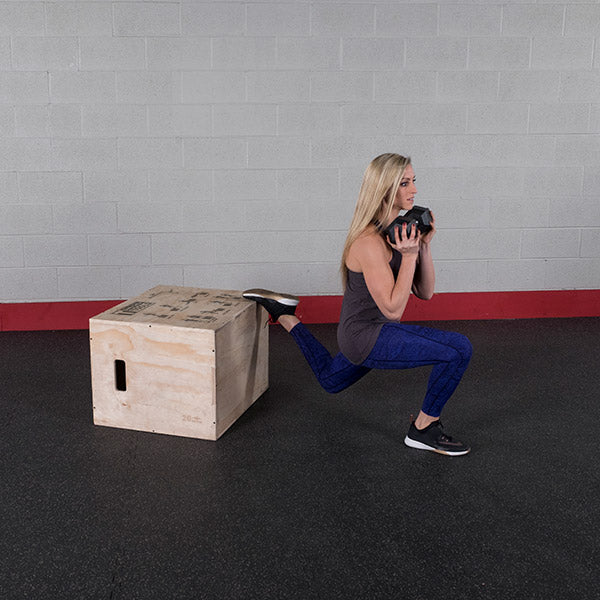 Plyo Box Bois BODYSOLID - FitnessBoutique