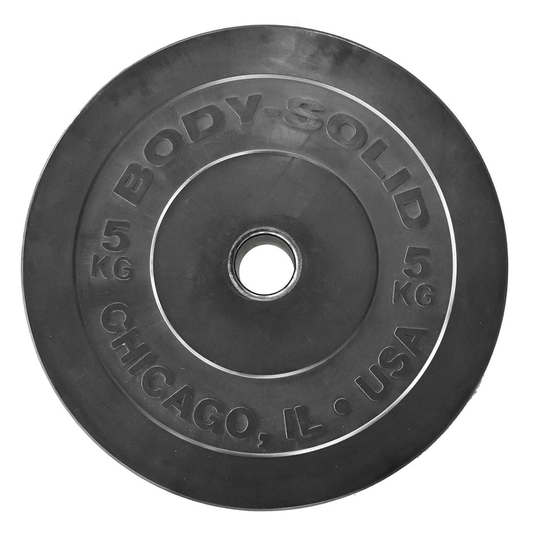 Chicago Olympic Bumper Plate 5 kg BODYSOLID - FitnessBoutique