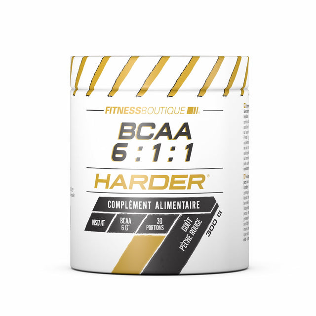 BCAA Vegan 6:1:1 FITNESSBOUTIQUE HARDER - FitnessBoutique