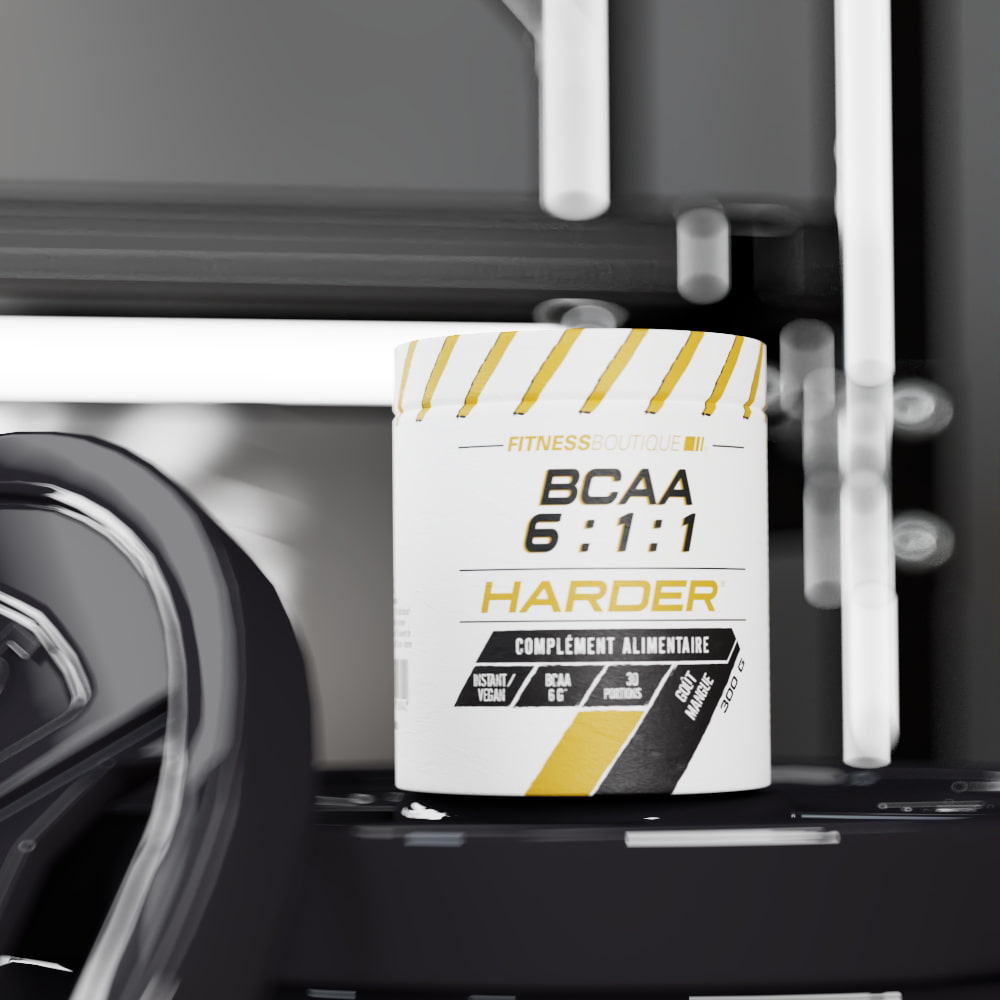 BCAA Vegan 6:1:1 FITNESSBOUTIQUE HARDER - FitnessBoutique