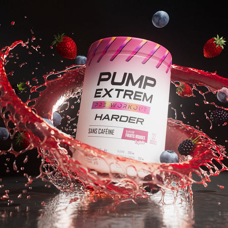 Pump extrem Preworkout FITNESSBOUTIQUE HARDER - FitnessBoutique