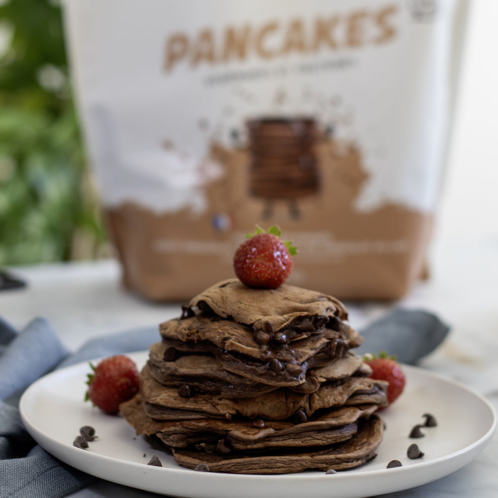 Pancakes chocolat