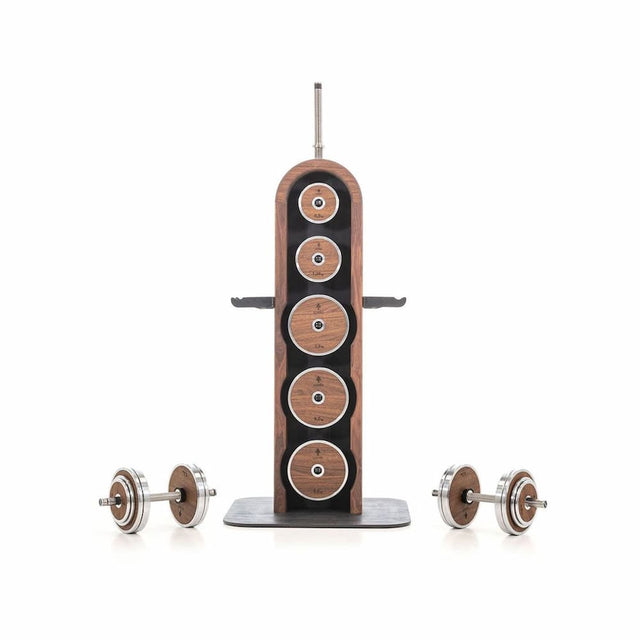 WeightPlate Tower en Noyer NOHRD - FitnessBoutique