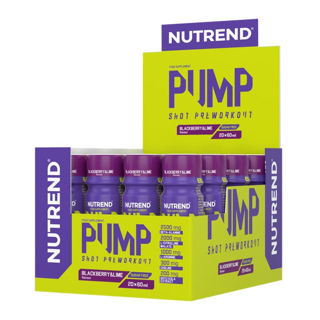 Pump Shot Pre WorkOut NUTREND - FitnessBoutique