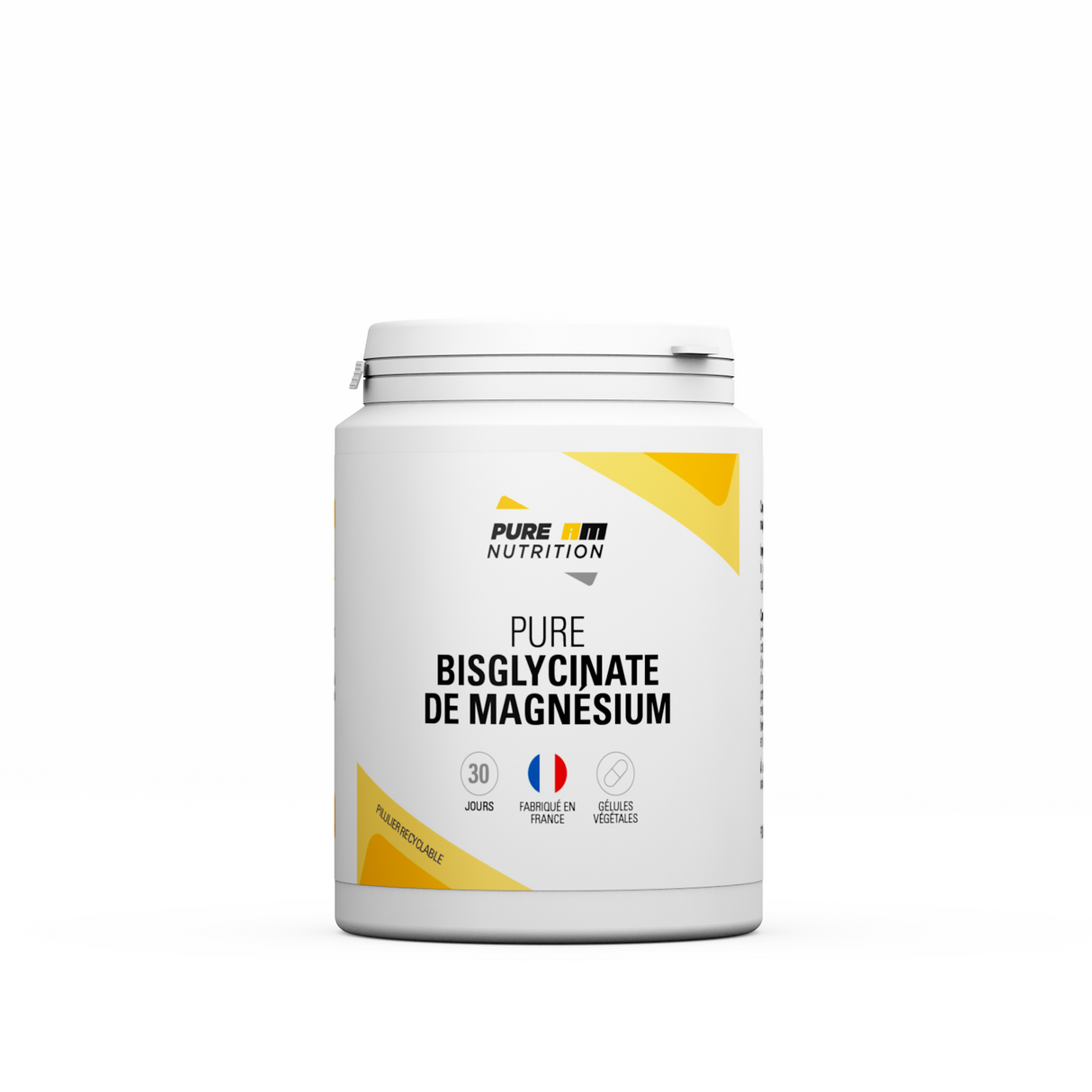 PURE Bisglycinate de magnésium PURE AM NUTRITION - FitnessBoutique