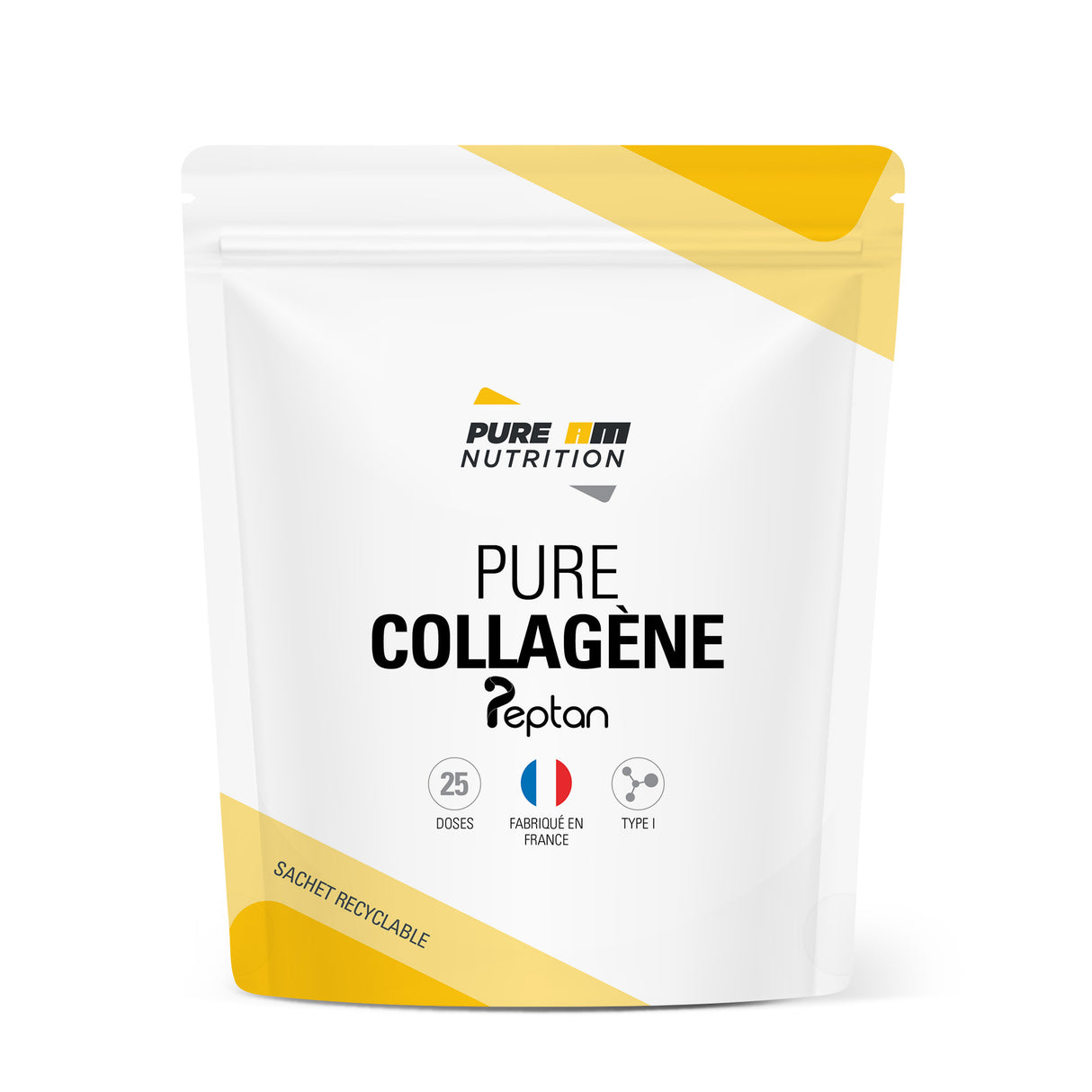 PURE Collagène Peptan® PURE AM NUTRITION - FitnessBoutique