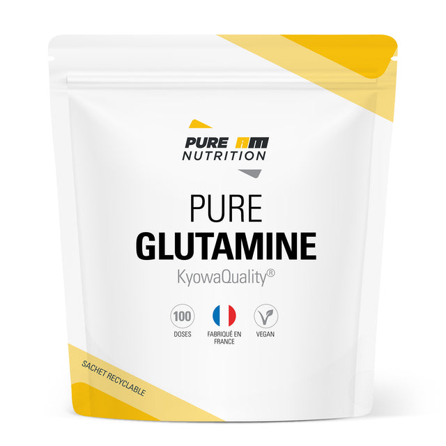 PURE Glutamine Kyowa® PURE AM NUTRITION - FitnessBoutique