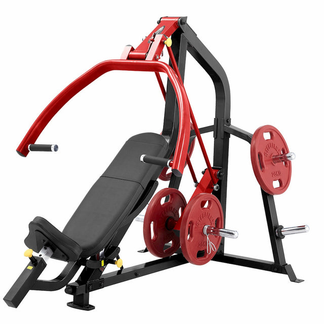 Dual Plate Load  - Chest press / Shoulder press STEELFLEX - FitnessBoutique