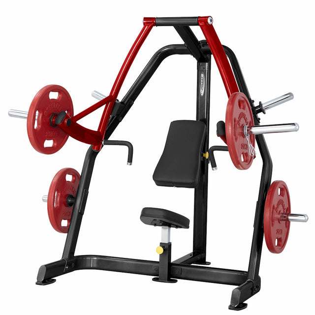 Plate Loaded Seated Decline Press STEELFLEX - FitnessBoutique