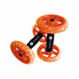 Double AB wheel orange x2 SVELTUS - FitnessBoutique