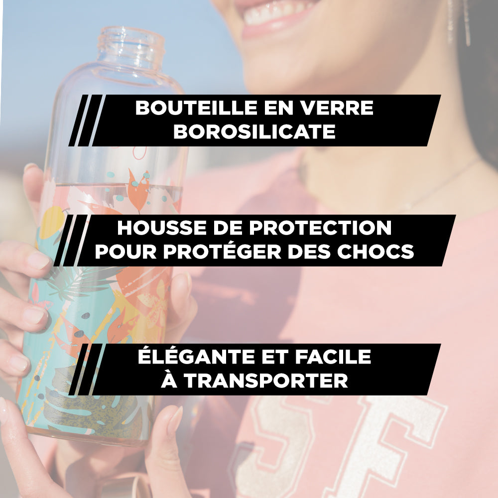 Bouteille en verre